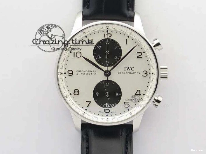 MIROTIME 0710 Portuguese Real PR IW500112 ZF 1:1 Laureus Edition On Black Leather Strap A Flexible 7369